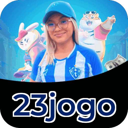 Interface do aplicativo 23jogo mostrando jogos disponíveis no iOS e Android